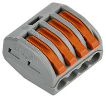 Строительно-монтажная клемма СМК 222-414 (4шт/упак)  IEK