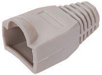 ITK Колпачок изолирующий для разъема RJ-45, PVC, СЕРЫЙ IEK