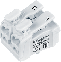 Клемма монтажная Navigator NTC-CMK-923PL-2-50 (уп.50шт) Клемма монтажная Navigator NTC-CMK-923PL-2-50 (уп.50шт)