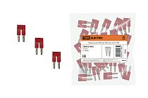 Перемычка для ЗКБ 4мм2 2PIN (упак. 25 шт.)  TDM