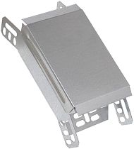 Угол для лотка вертикальный внутренний 90град. 600х80 с кр.  IEK