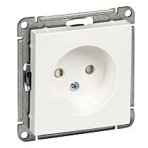 Wessen 59 слоновая кость Розетка без заземления Systeme Electric (Schneider Electric)