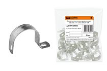 Скоба металлическая однолапковая с внутр. d 31-32 мм (50шт)  TDM