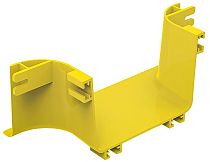 ITK Накладка торцевая оптического лотка120мм IEK