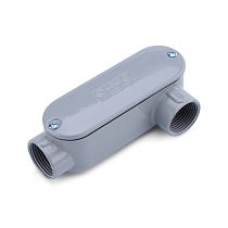 Коробка распределительная угловая КРВ-П 38 правая алюминиевая IP65 Fortisflex