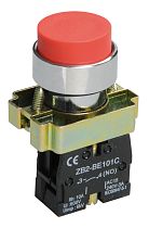 Кнопка управления LAY5-BL41 без подсветки красная 1з  IEK