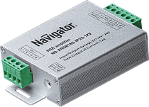 Усилитель RGB-сигнала для подключения 5 метров ленты ND-ARGB180-IP20-12V Navigator