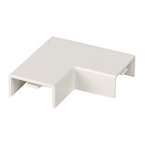 Поворот 90 гр. (20х10) (4 шт) белый EKF-Plast