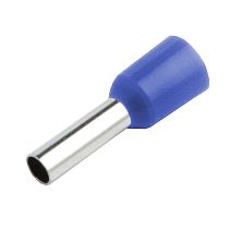 Наконечник-гильза General НШВИ GNGI-E-2,5-8 Синий, 100 штук