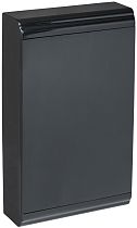 Корпус модульный пластиковый ЩРН-П-36 IP41 навесной PRIME черный  IEK