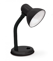 Светильник наст п/лампу на основании СНО 22Ч 60Вт E27 230В ЧЕРНЫЙ (с подвесом) IN HOME