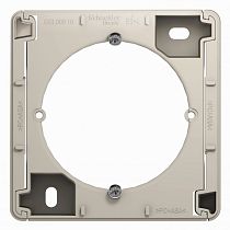 Glossa Молочный Коробка для наружного монтажа Systeme Electric (Schneider Electric) Glossa Молочный Коробка для наружного монтажа Systeme Electric (Schneider Electric)