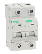 Автоматический выключатель 2P 16A х-ка C ВА-203 15кА DEKraft