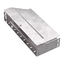 Переходник правый с крышкой Стандарт 500х400х100 Промрукав