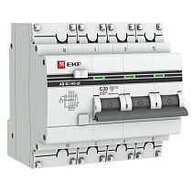 Дифференциальный автомат АД-32 3P+N 20А (С) 100мА тип (АC) эл. 4,5кА EKF PROxima