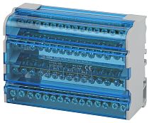 Шины на DIN-рейку ЭРА NO-224-17 в корпусе (кросс-модуль) ШНК 4х15 3L+PEN