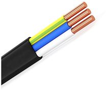 Кабель медный с низким дымо/газовыделением ВВГ-Пнг(А)-LS 3х4 одножил.