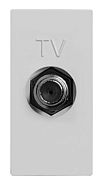 ABB Zenit Серебряный Розетка TV единственная, F-разъем, (1 мод) | N2150 PL ABB Zenit Серебряный Розетка TV единственная, F-разъем, (1 мод) | N2150 PL