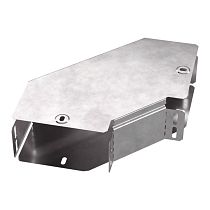 Угол горизонтальный 90 градусов с крышкой Стандарт 150х80 Промрукав