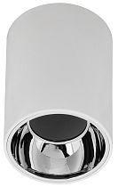 Светильник LIGHTING 4111 накладной поворотный под лампу GU10 белый/хром пластик  IEK
