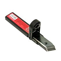 Набор сменных лезвий 18 мм СМ-60 (10 шт, вороненные, SK4, 13 сегментов) EKF Professional