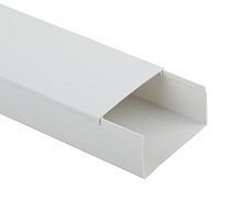 Кабель-канал ЭРА KK-W-80-60 белый 80x60 18м