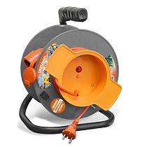 Удлинитель на катушке У10-028 термо ПВС 2*1 1 гнездо 40м UNIVERSAL