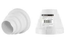 Редуктор для круглых воздуховодов универсальный, D80/100/120/125/150,  TDM