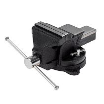 Тиски слесарные 100мм, поворотные, с наковальней KRANZ Тиски слесарные 100мм, поворотные, с наковальней KRANZ