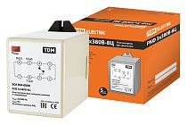 Реле контроля фаз цокольное серии РКФ 3х380В-8Ц  TDM