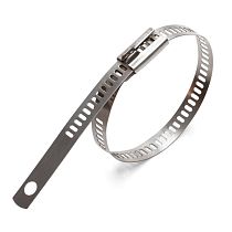 Хомут кабельный СКЛ (316) 12х450 стальной лестничного типа (уп.100шт) Fortisflex Хомут кабельный СКЛ (316) 12х450 стальной лестничного типа (уп.100шт) Fortisflex