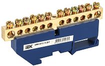 Шина нулевая на DIN-изоляторах ШНИ 8х12-12-Д-С  IEK