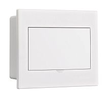 Корпус пласт. встраиваемый бел. дв. 1 ряд 9 мод. IP41 ЩРВ-П