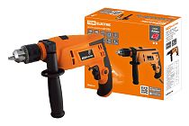 Дрель  ДУ-850, удар., мощ. 850 Вт, 13мм,  0-3000 об/мин, 0-48000 уд/мин, шнур 3 м. "Рубин"  TDM