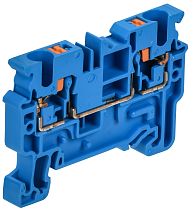 ARMAFIX Клемма пружинная Push In CP 4мм2 синяя IEK