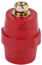 Изолятор SM45 силовой с болтом IEK Изолятор SM45 силовой с болтом IEK