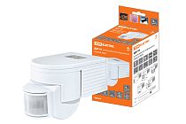 Датчики движения инфракрасные ДДС-04 1100Вт, 5-480с, 12м, 5+Лк, 180гр, IP44,  TDM