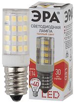 Лампа светодиодная ЭРА STD LED T25-5W-CORN-827-E14 капсула теплый белый свет