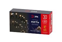 Светодиодная новогодняя гирлянда ЭРА ERAPS-WK3 нить уличная 3 м теплый свет 30LED