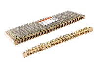 Шина "N" нулевая 8x12мм 24/2 (24 группы/крепеж по краям)  TDM