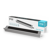 Блок питания Gauss Basic 12V 25W IP67 1/80 Блок питания Gauss Basic 12V 25W IP67 1/80