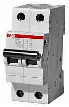 Автоматический выключатель двухполюсный C 25А 6кА SH202 ABB