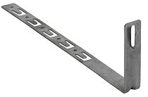 Держатель проводника круглого 6-8мм черепичная кровля с крючком L=330мм оцинкованная cталь TD IEK