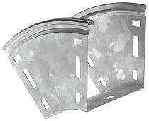 ESCA Поворот плавный 45град тип В20 80х300мм HDZ  IEK ESCA Поворот плавный 45град тип В20 80х300мм HDZ  IEK