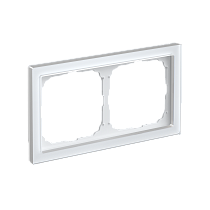 ARTGALLERY PURE 2-постовая РАМКА, ОРГАНИЧЕСКОЕ СТЕКЛО БЕЛЫЙ