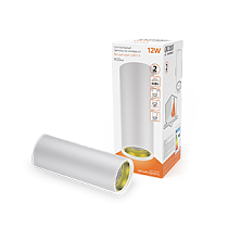 Светильник светодиодный  Gauss накладной HD012 12Вт белый золото 3000K 79x200мм, 900лм,