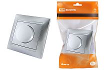 Светорегулятор RL 300 Вт серебр. металлик "Лама"  TDM