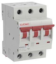 Выключатель автоматический модульный 3п C 50А 6кА MD63N YON MD63N-3PC50