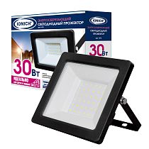 Прожектор светодиодный ТМ IONICH IFLSLED-DOB- 30-865-BL-IP65