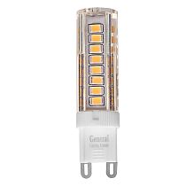 Лампа Светодиодная General  GLDEN-G9-7-P-220-2700 5/100/500
